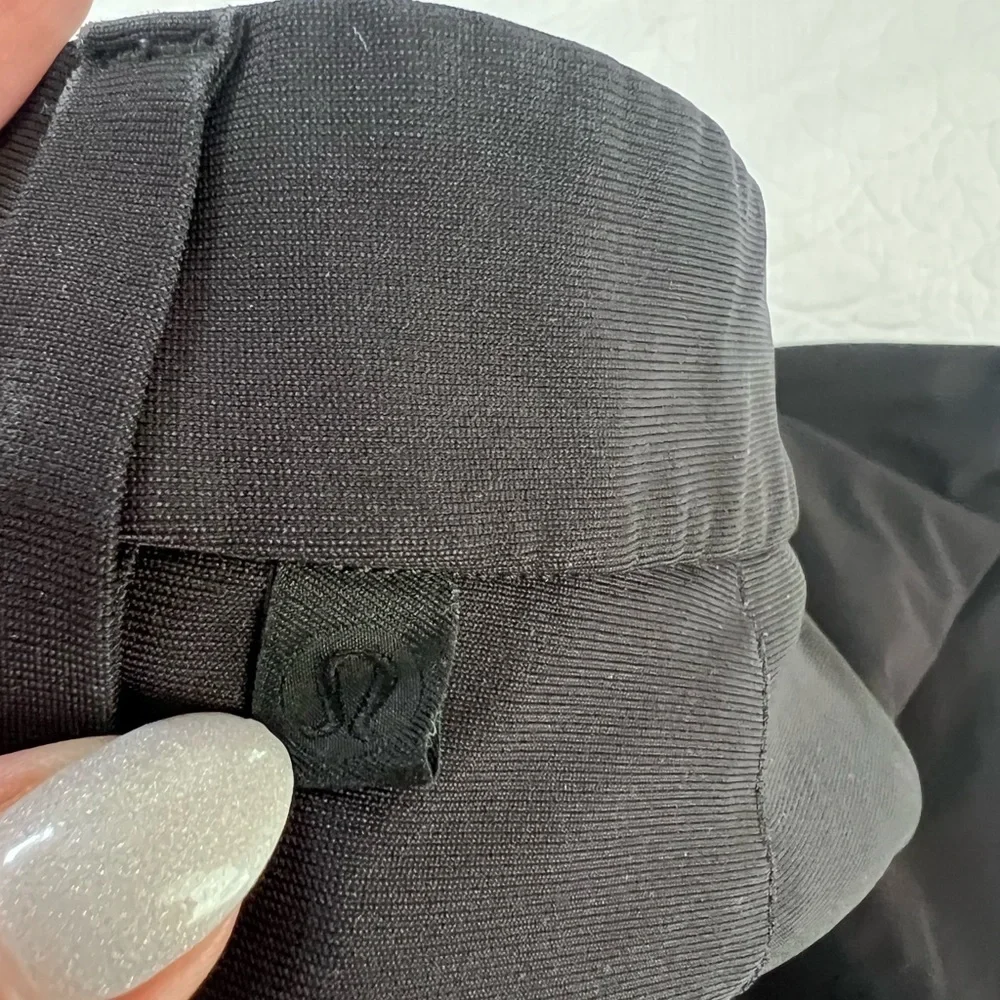 Lululemon Shorts Men 30 Commission Relaxed Black Chino On The Move 11” b10 - Picture 6 of 7